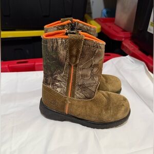Game Winner Kids' Camo Country Boots size 12D